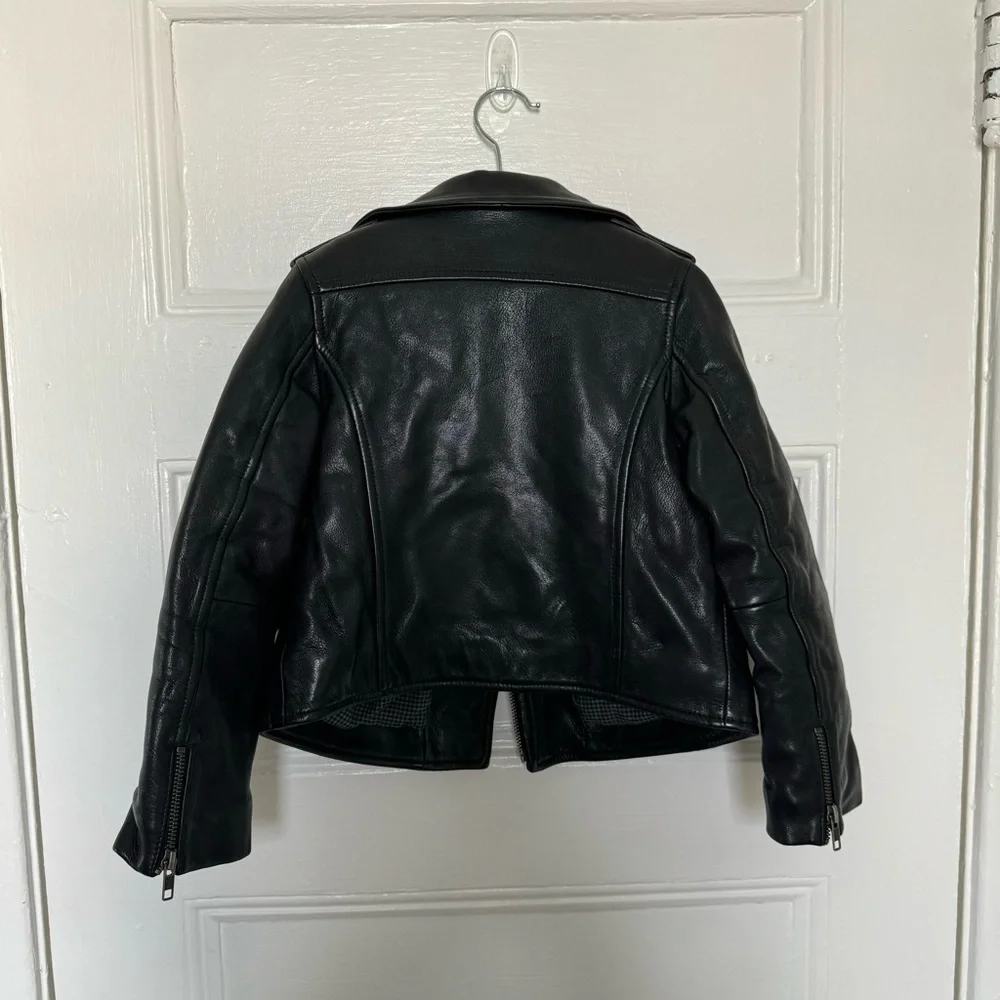 NWT Bonpoint Temple Sheepskin Leather Jacket in Size‎ 6